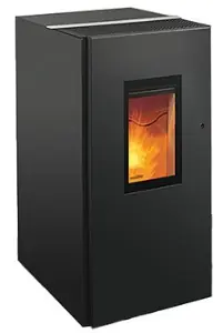 Viessmann Wodtke Pelletofen Pat water+ 8 kW, Stahl black 7327840 Super-Preis